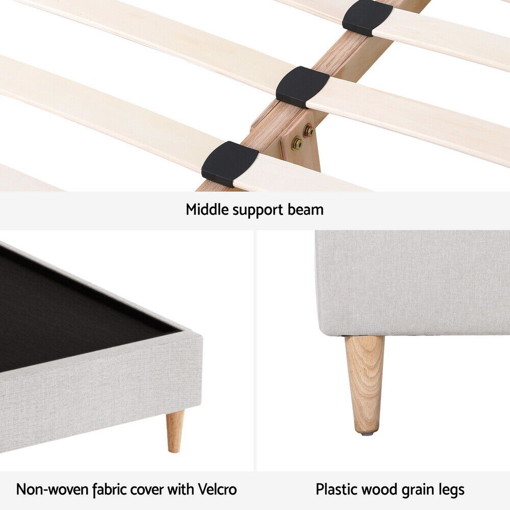 Modern Fabric Bed Frame