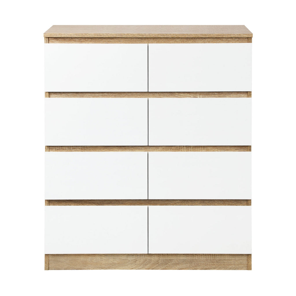 8-Drawer Modern Tallboy Dresser