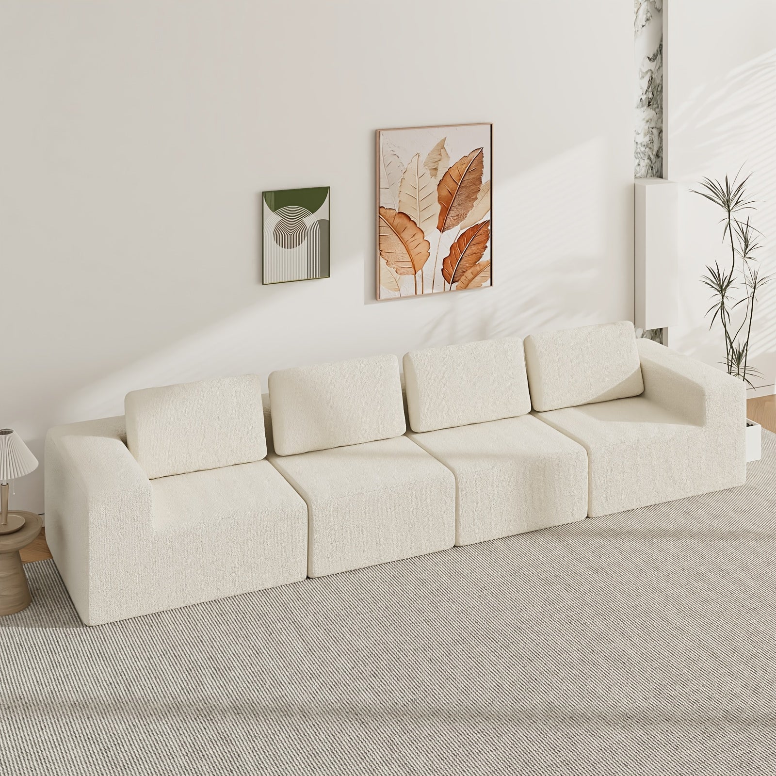 Modular 4-Seater Sofa Lounge