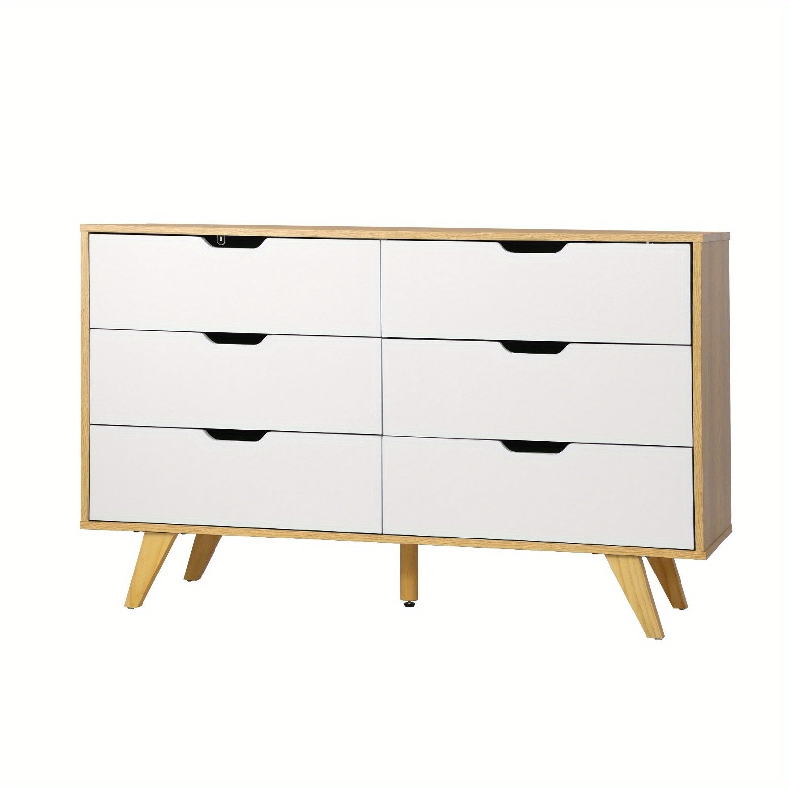 6-Drawer Lowboy Dresser