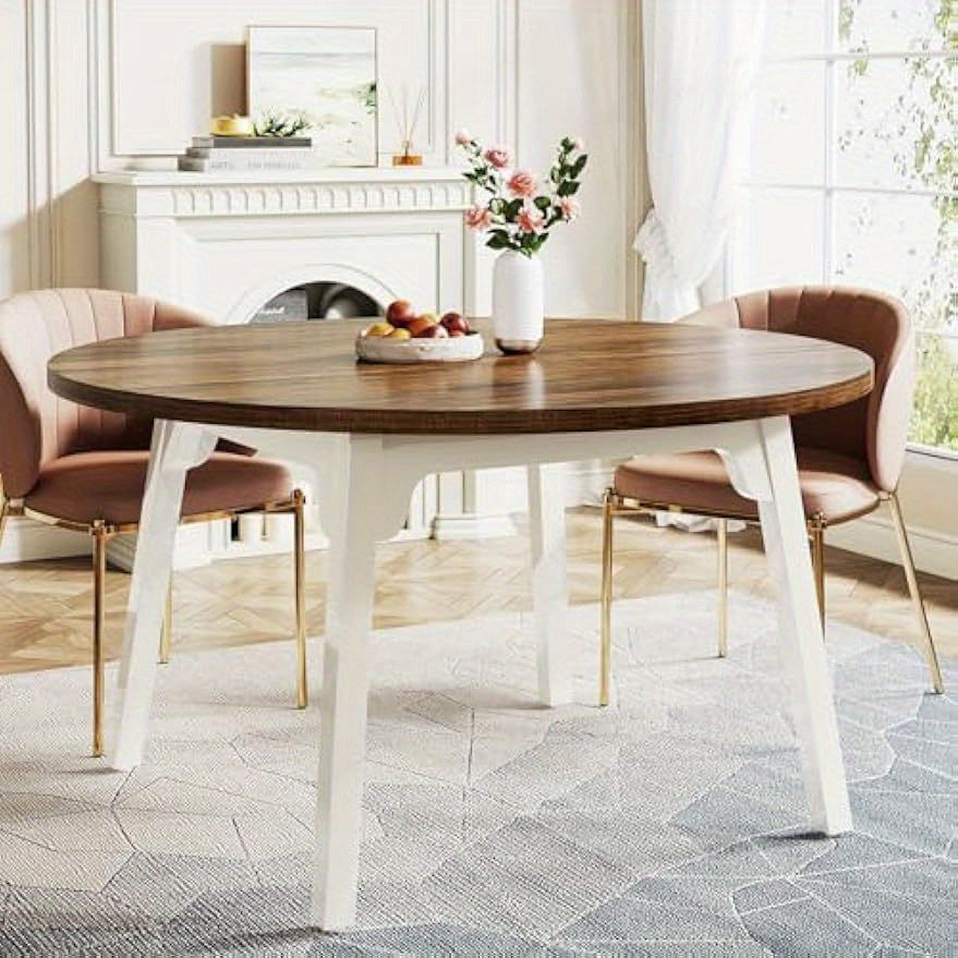 Farmhouse Round Dining Table