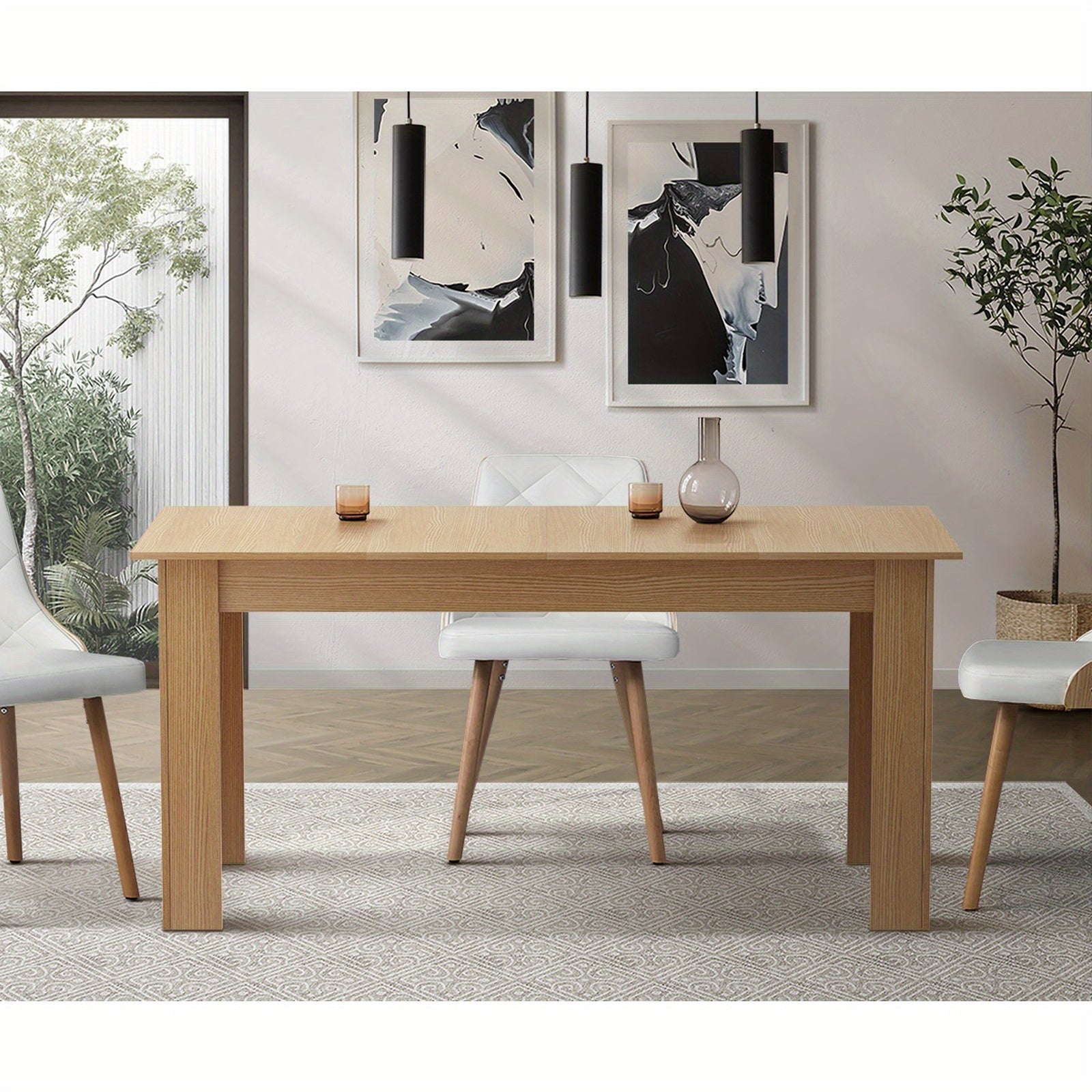 Modern Extendable Dining Table